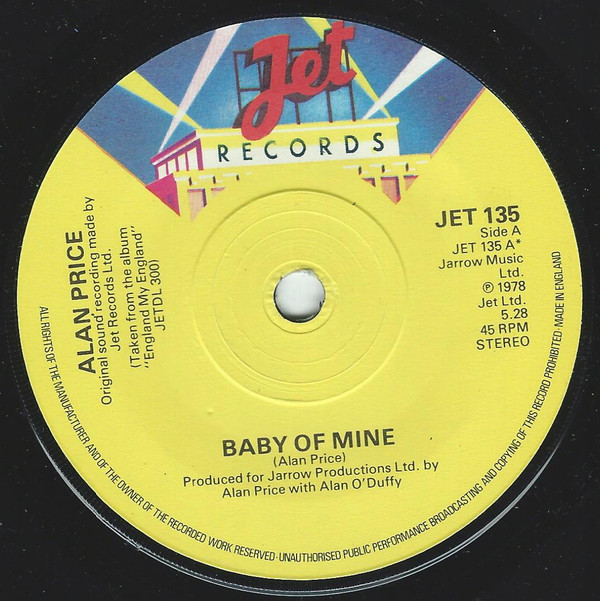 Alan Price - Baby Of Mine