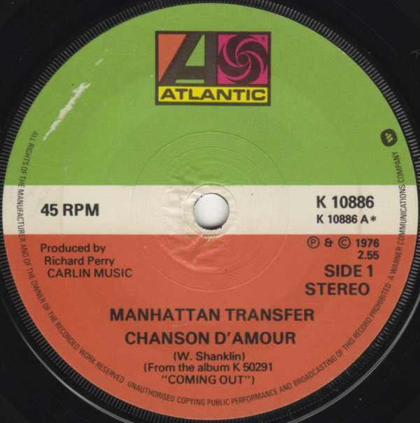 Manhattan Transfer - Chanson DAmour