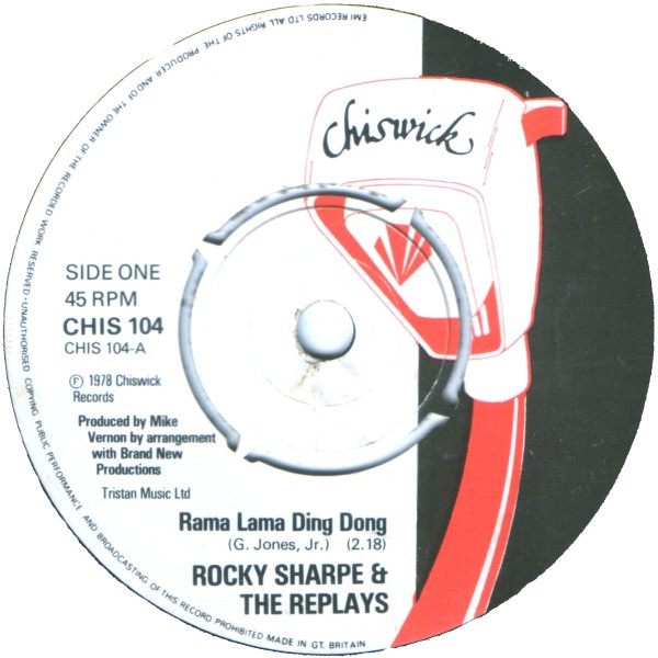 Rocky Sharpe  The Replays - Rama Lama Ding Dong