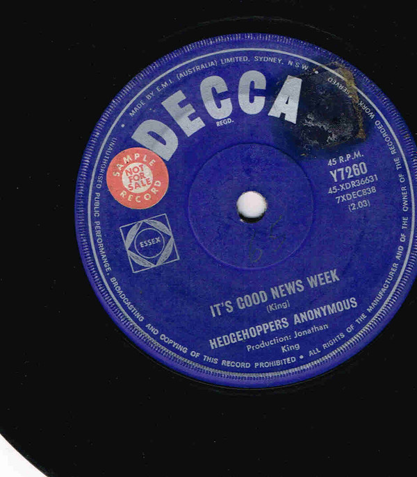 Hedgehoppers Anonymous - Its Good News Week