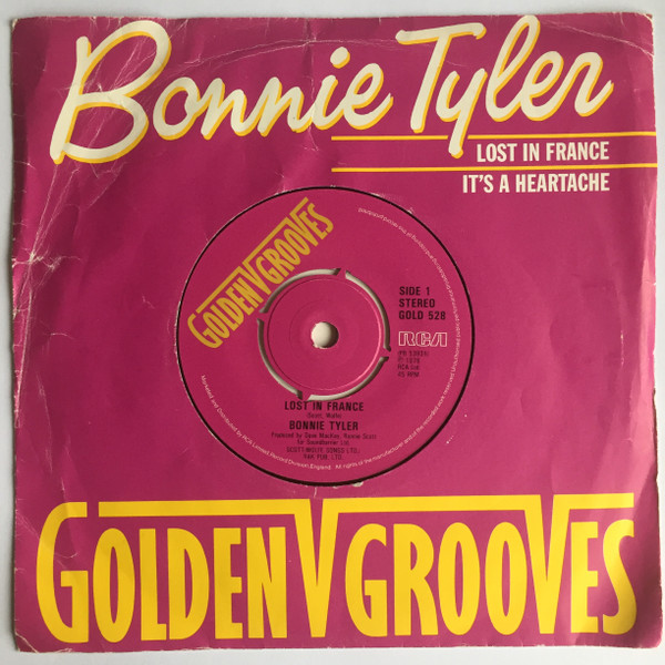 Bonnie Tyler - Lost In France  Its A Heartache