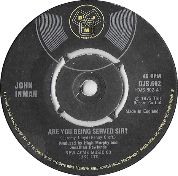 John Inman - Are You Being Served Sir