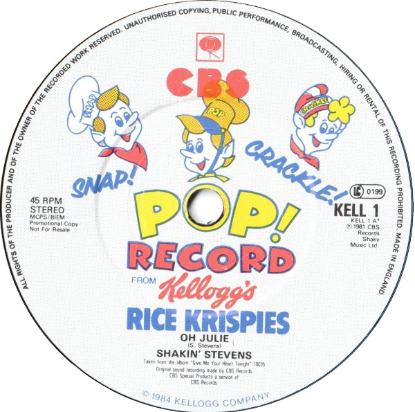 Shakin Stevens  ABBA -  Oh Julie  I Have A Dream