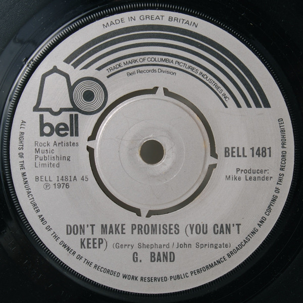 G Band - Dont Make Promises You Cant Keep