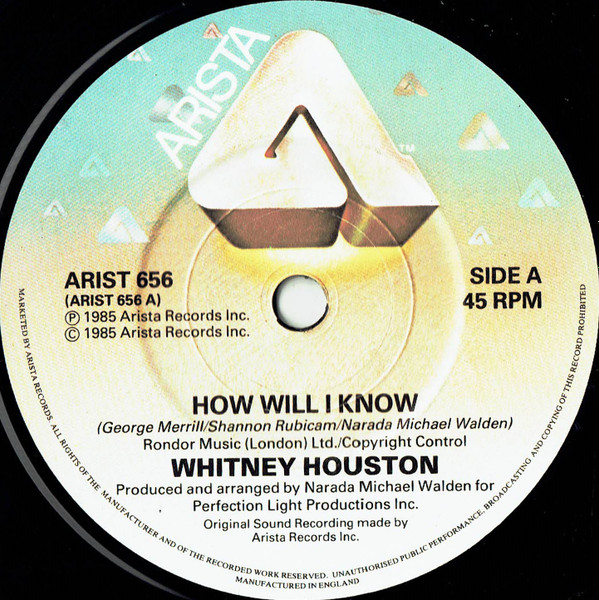 Whitney - How Will I Know