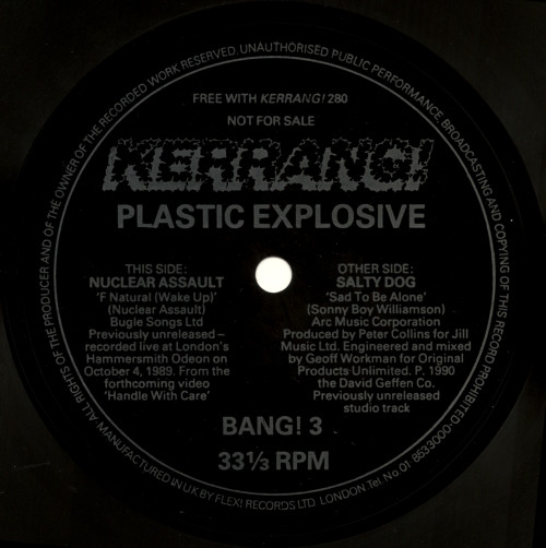 Nuclear Assault  Salty Dog -  F Natural Wake Up  Sad To Be Alone