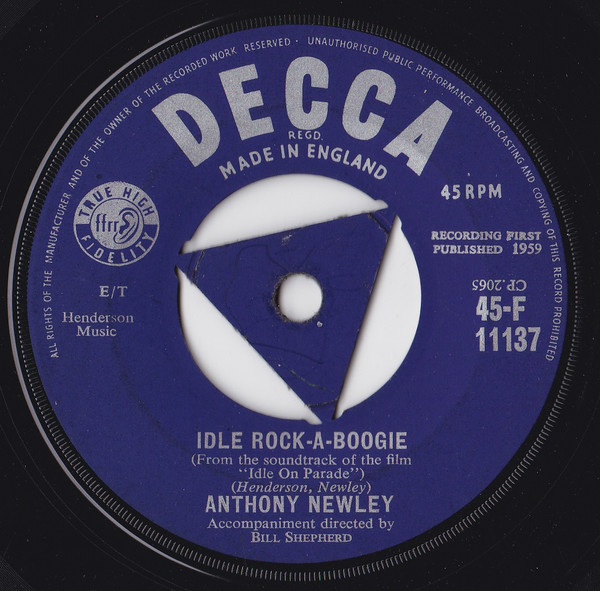 Anthony Newley - Idle RockABoogie