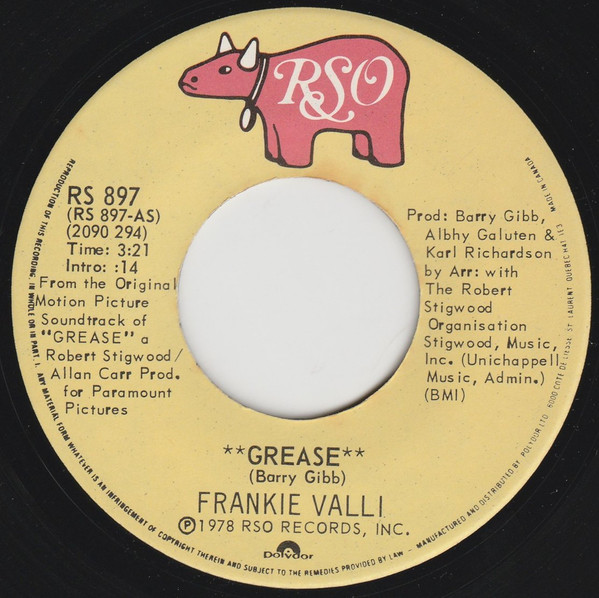 Frankie Valli  Gary Brown -  Grease