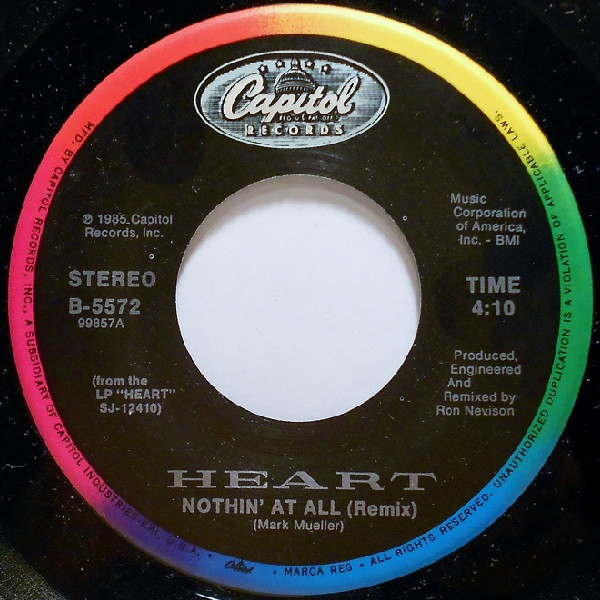 Heart - Nothin At All