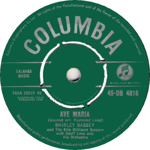 Shirley Bassey - Ave Maria