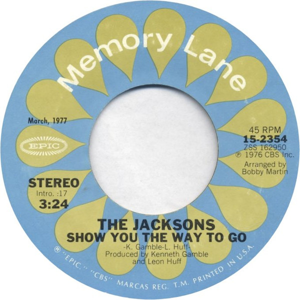The Jacksons - Show You The Way To Go  Enjoy Yourself