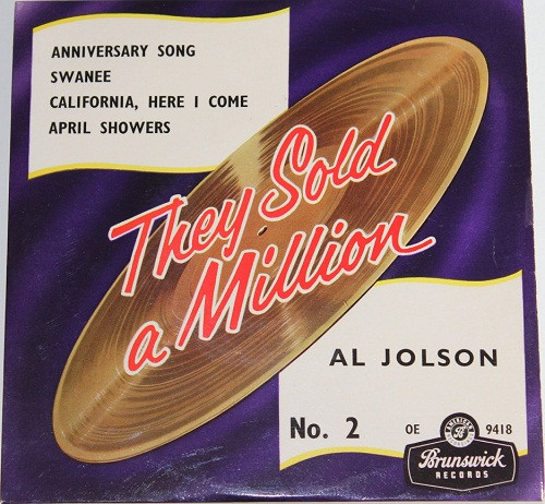 Al Jolson - They Sold A Million No2