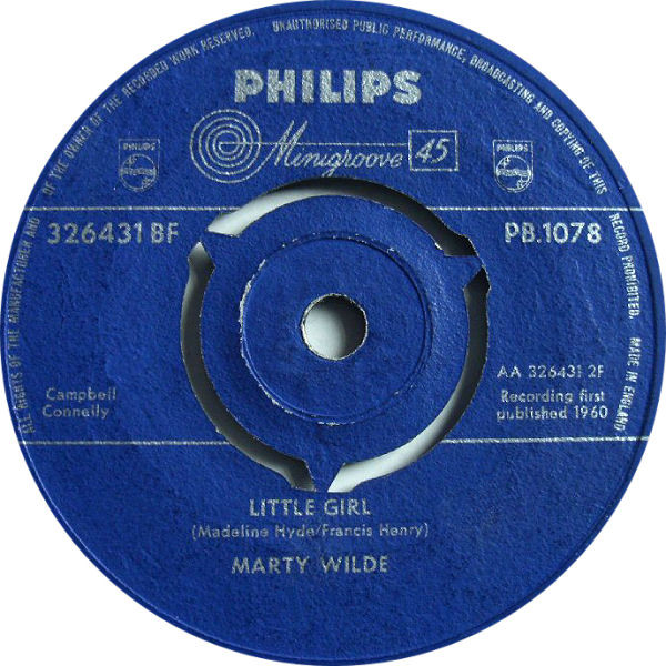 Marty Wilde - Little Girl  Your Seventeenth Spring