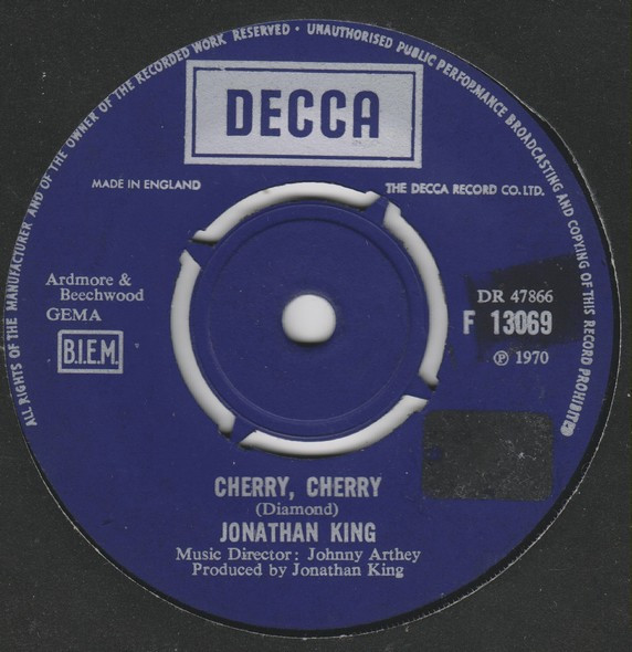 Jonathan King - Cherry Cherry
