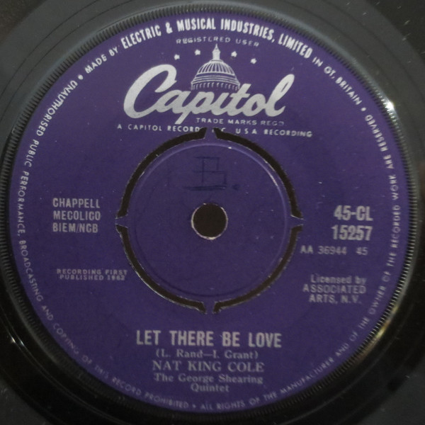 Nat King Cole The George Shearing Quintet - Let There Be Love  Im Lost