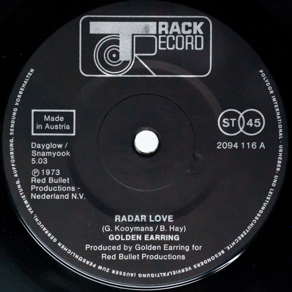 Golden Earring - Radar Love