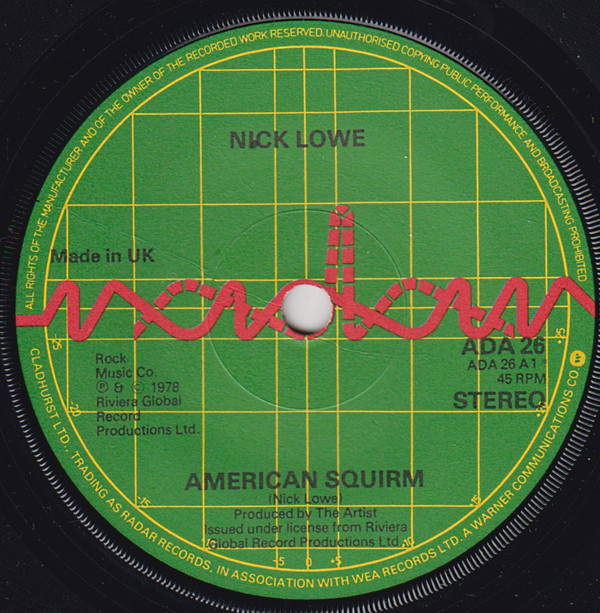 Nick Lowe - American Squirm