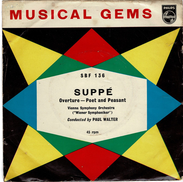 Vienna Symphony Orchestra Paul Walter -  Suppe Poet and Peasant