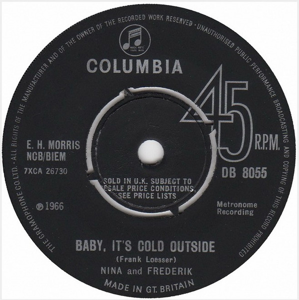 Nina And Frederik - Baby Its Cold Outside