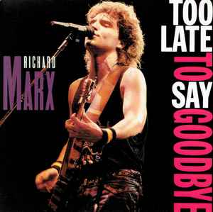 Richard Marx - Too Late To Say Goodbye