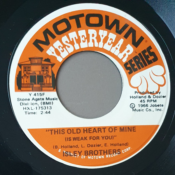 Isley Brothers - This Old Heart Of Mine Is Weak For You
