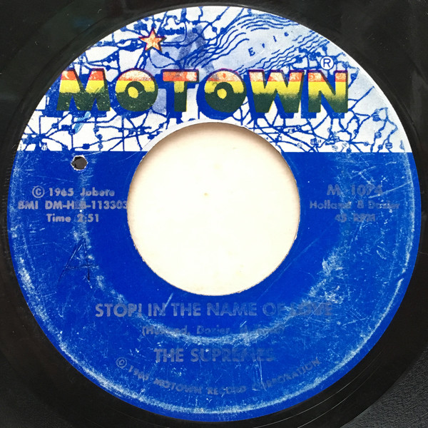 The Supremes -  Stop In The Name Of Love