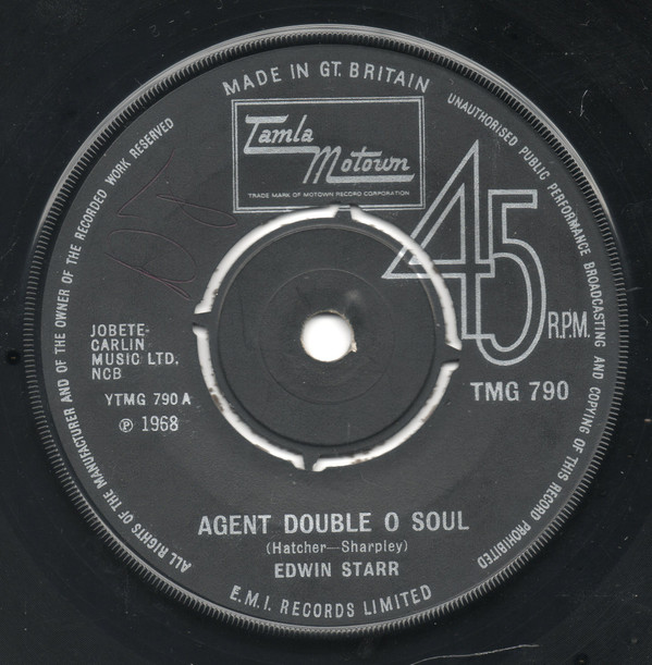 Edwin Starr - Agent Double O Soul  Back Street