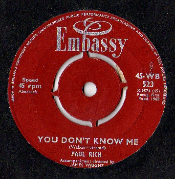 Paul Rich  Marion Williams - You Dont Know Me  The LocoMotion
