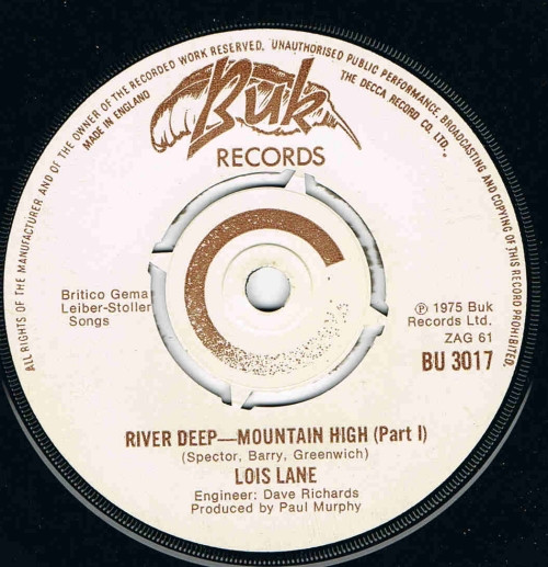Lois Lane - River Deep  Mountain High
