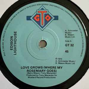 Edison Lighthouse -  Love Grows Where My Rosemary Goes