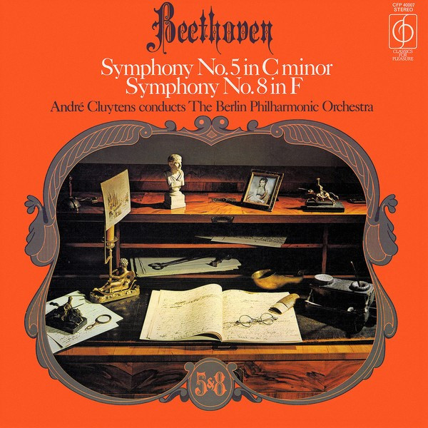 Beethoven Andr Cluyten -  Symphony No 5 In C Minor Symphony No 8 In F