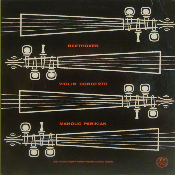Beethoven Manoug Parikian Alexander Krannhals -  Violin Concerto