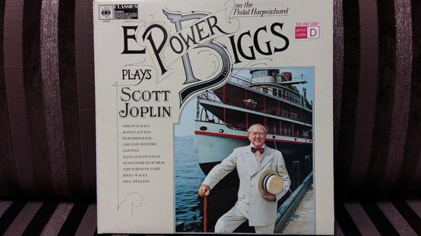 E Power Biggs -  Plays Scott Joplin On The Pedal Harpsichord