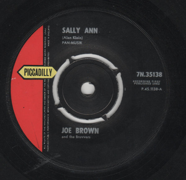 Joe Brown And The Bruvvers - Sally Ann