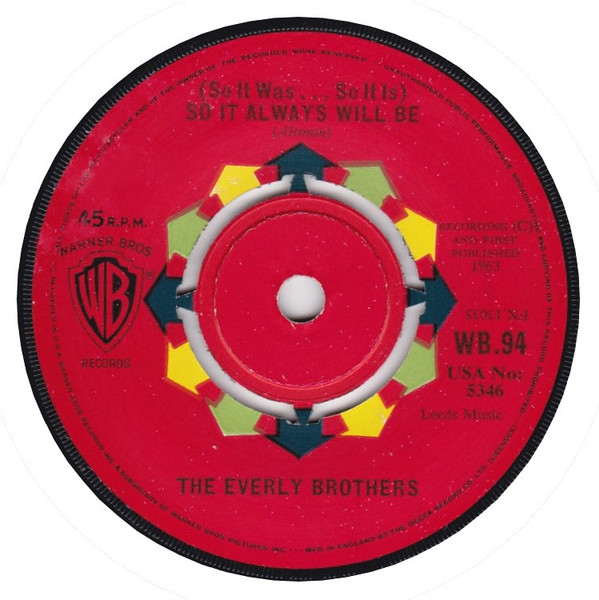 The Everly Brothers - So It WasSo It Is So It Always Will Be