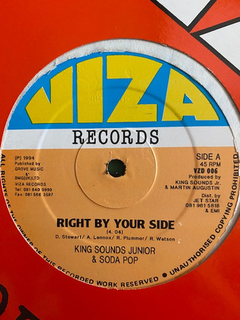 King Sounds Junior  Soda Pop - Right By Your Side