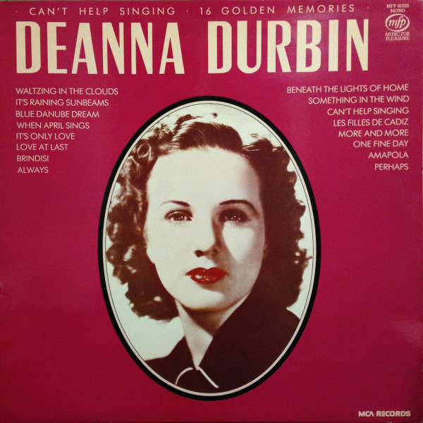 Deanna Durbin -  Cant Help Singing