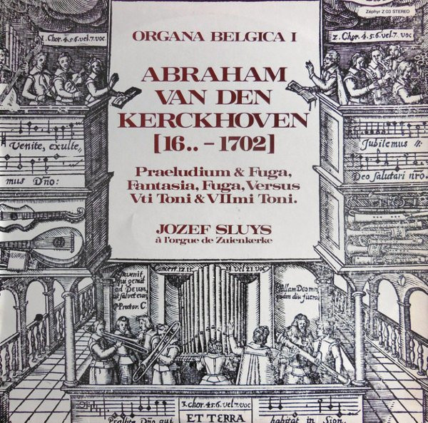 Abraham Van Den Kerckhoven  Jozef Sluys - uvres Pour Orgue