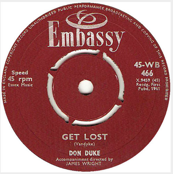 Don Duke  Jean Campbell -  Get Lost  Walkin Back To Happiness