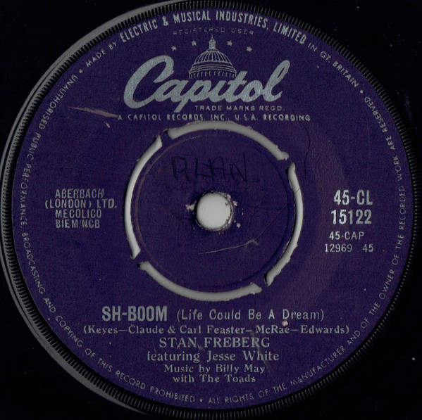 Stan Freberg Featuring Jesse White - Shboom Life Could Be A Dream