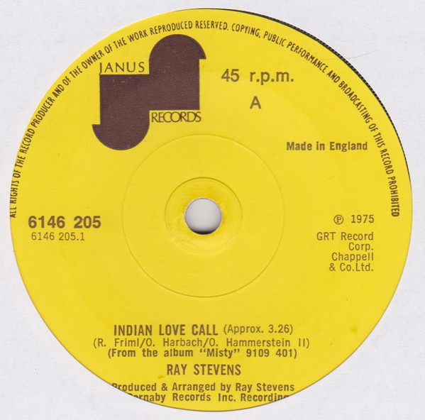 Ray Stevens - Indian Love Call