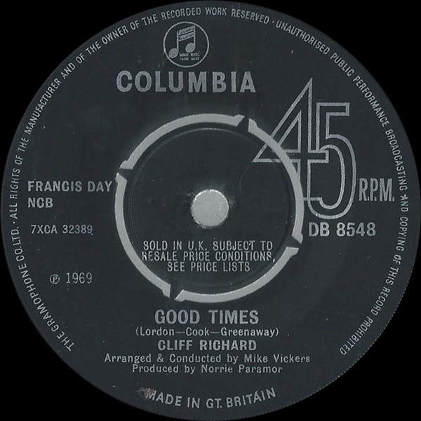 Cliff Richard - Good Times