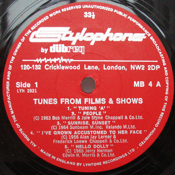 Rolf Harris - Stylophone Shows And Films Album