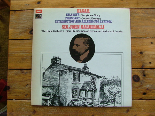 Elgar  Sir John Barbirolli Hall Orchestra -  Falstaff  Overture Froissart  Op47