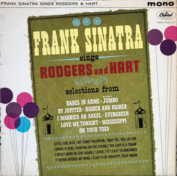 Frank Sinatra - Sings Rodgers And Hart