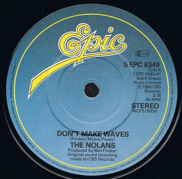 The Nolans - Dont Make Waves