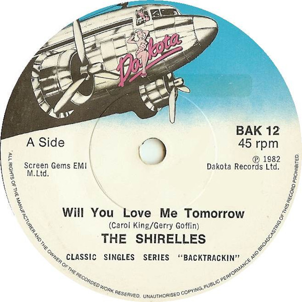 The Shirelles -  Will You Love Me Tomorrow