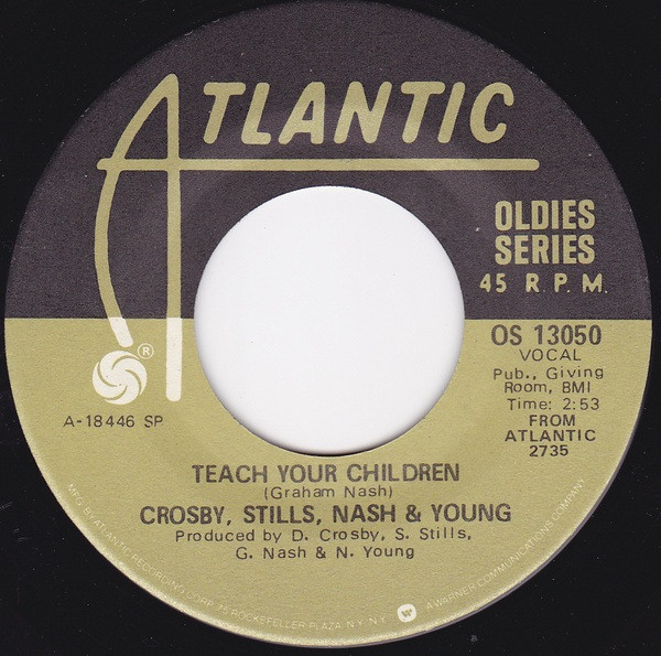 Crosby Stills Nash  Young -  Teach Your Children  Woodstock