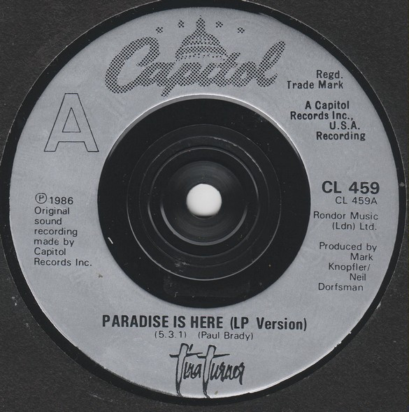 Tina Turner - Paradise Is Here