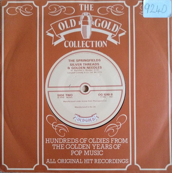The Springfields - Island Of Dreams  Silver Threads